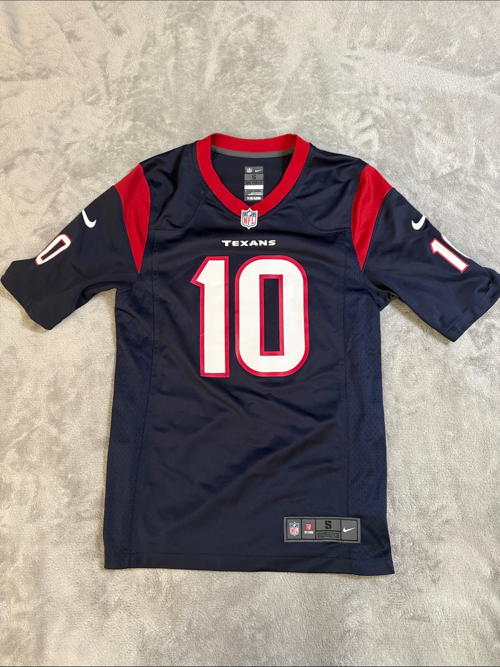 Nike Texans #10 Hopkins Football Jersey